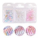 3D Artificial Carved Petal & Caviar Beads